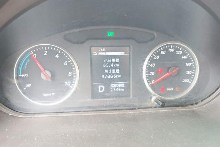 Used Wuling Rongguang EV 2020 Basic Version 7-Seater 300 km Instrument Cluster