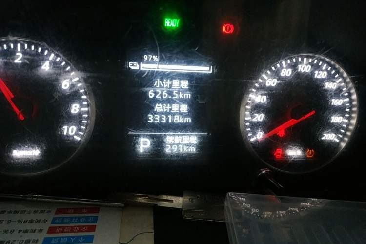 Used Wuling Rongguang EV 2020 Basic Version 7-Seater 300 km Odometer Close Up