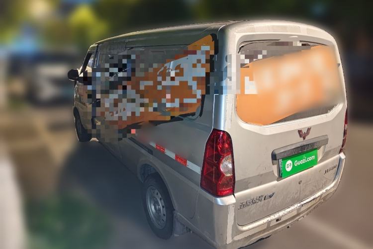 Used Wuling Rongguang EV 2020 Enclosed Window Version Base Model 2 Seats 300 KM Rear Left 45 Deg