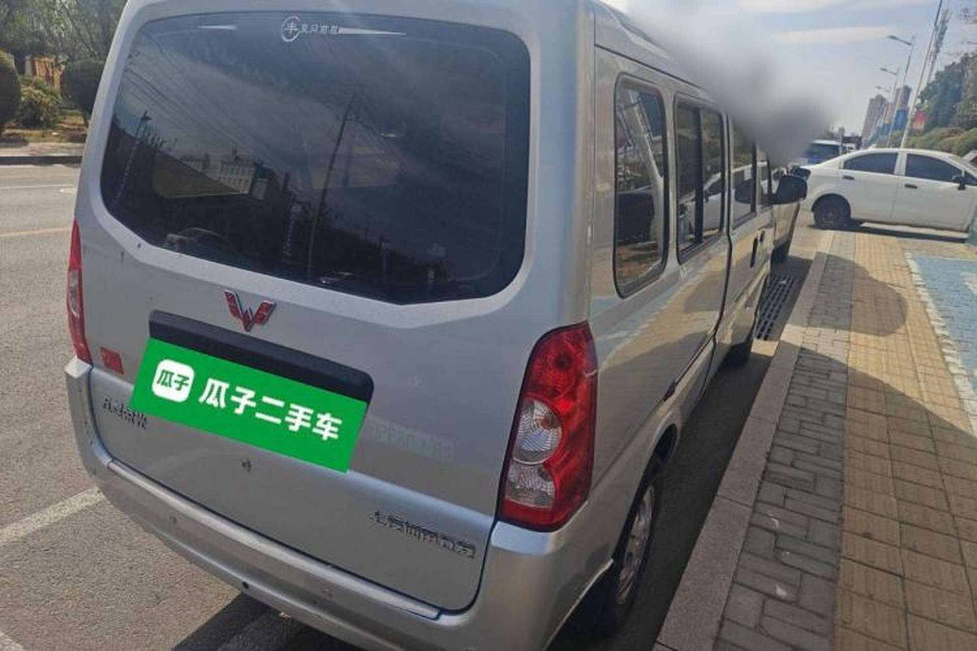 Used Wuling Rongguang EV 2020 Basic Version 7-Seater 300 km Rear Right 45 Deg