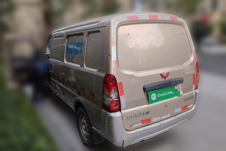 Used Wuling Rongguang EV 2020 Enclosed Window Version Base Model 2 Seats 300 KM Rear Left 45 Deg