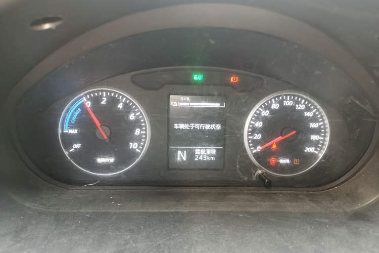 Used Wuling Rongguang EV 2022 Basic Passenger Bus Powered by Penghui Battery Instrument Cluster
