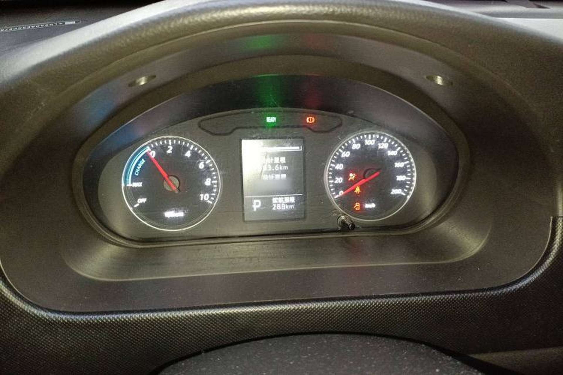 Used Wuling Rongguang EV 2022 Basic Passenger Bus Powered by Penghui Battery Instrument Cluster