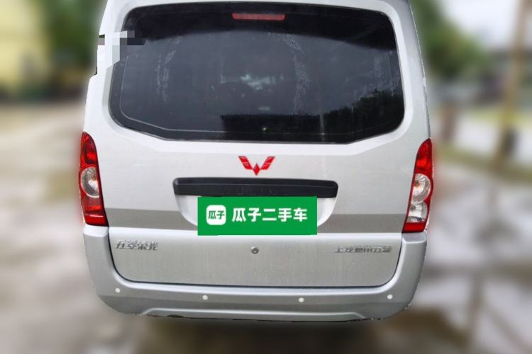 Used Wuling Rongguang EV 2022 Basic Passenger Bus Powered by Penghui Battery Rear
