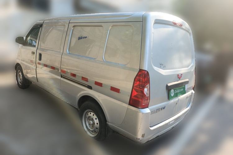 Used Wuling Rongguang EV 2022 Basic Model Enclosed-Window Vehicle with 2 Seats Equipped with Penghui Battery Rear Left 45 Deg