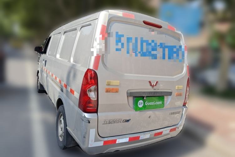 Used Wuling Rongguang EV 2022 Basic Model Enclosed-Window Vehicle with 2 Seats Equipped with Penghui Battery Rear Left 45 Deg
