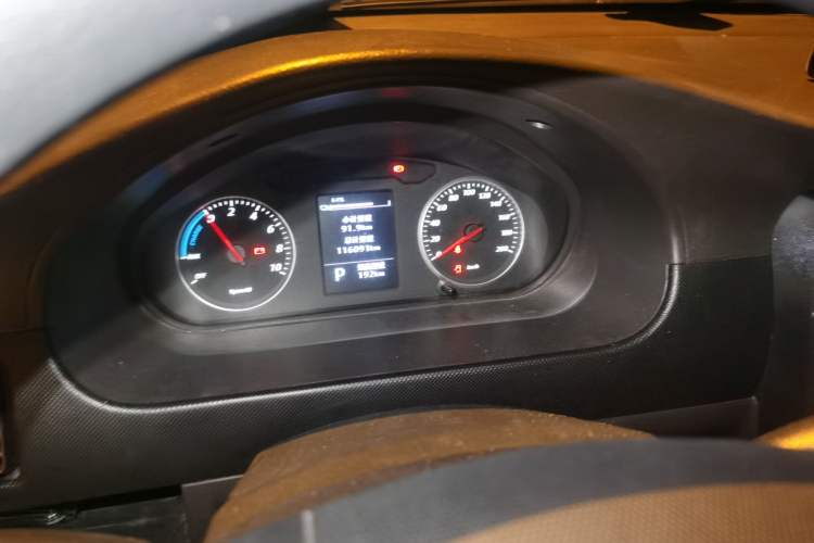 Used Wuling Rongguang EV 2022 Basic Passenger Bus Powered by Penghui Battery Instrument Cluster