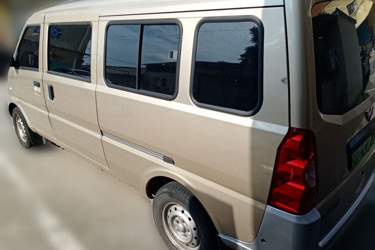 Used Wuling Rongguang EV 2022 Basic Passenger Bus Powered by Penghui Battery Rear Left 45 Deg