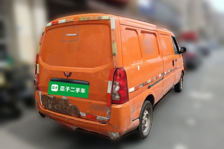 Used Wuling Rongguang EV 2022 Basic Model Enclosed-Window Vehicle with 2 Seats Equipped with Penghui Battery Rear Right 45 Deg