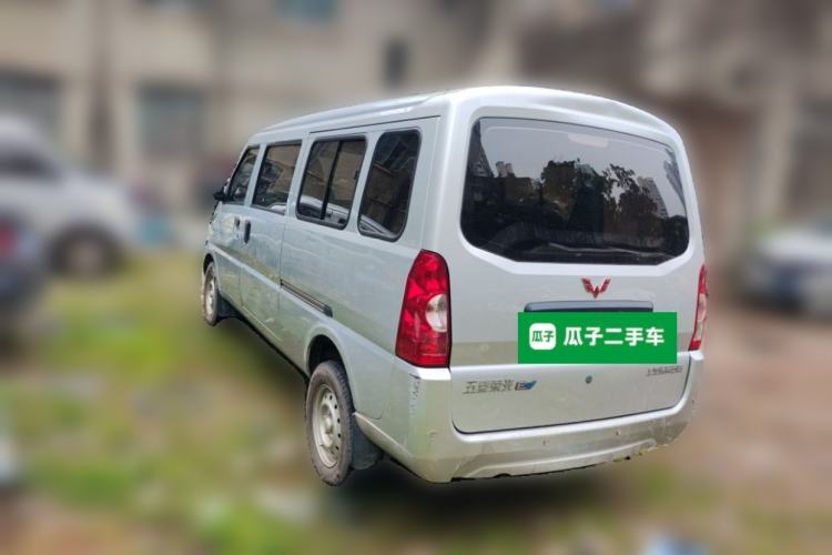 Used Wuling Rongguang EV 2023 Base Model Passenger Bus with Huating Battery Rear Left 45 Deg