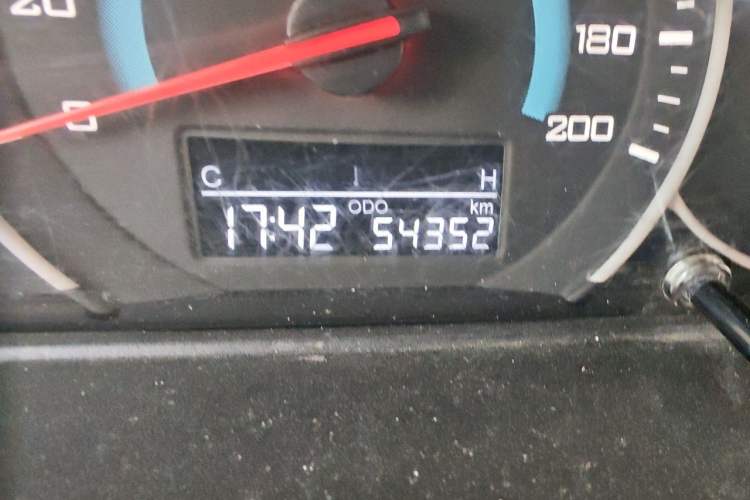 Used Wuling Rongguang New Truck 2019 1.5L Single-Row China VI L3C Odometer Close Up