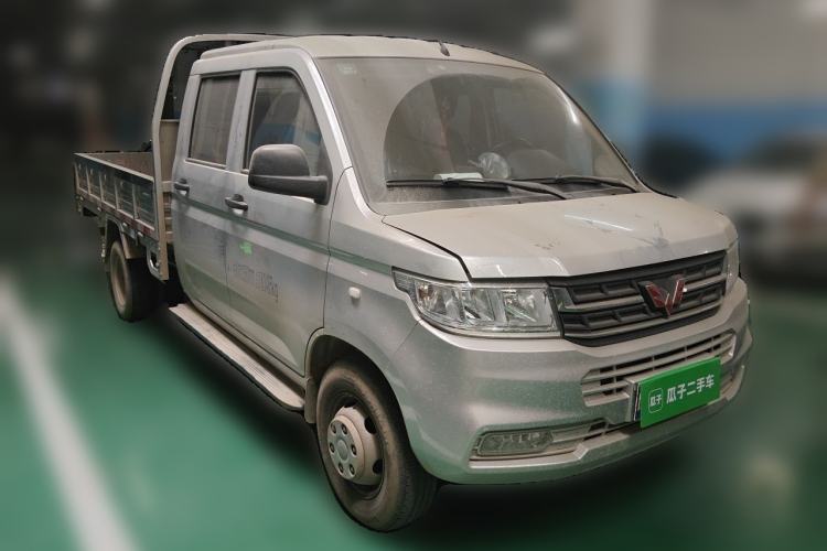 Used Wuling Rongguang New Truck 2021 1.8L Comfort-Grade Double-Cab Dual Rear Wheels LJ479Q6 Front Right 45 Deg
