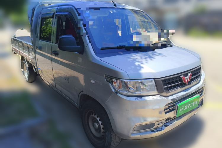 Used Wuling Rongguang New Truck 2021 1.8L Rural Version LV1 Extended Double-Cab LJ479Q6 Front Right 45 Deg