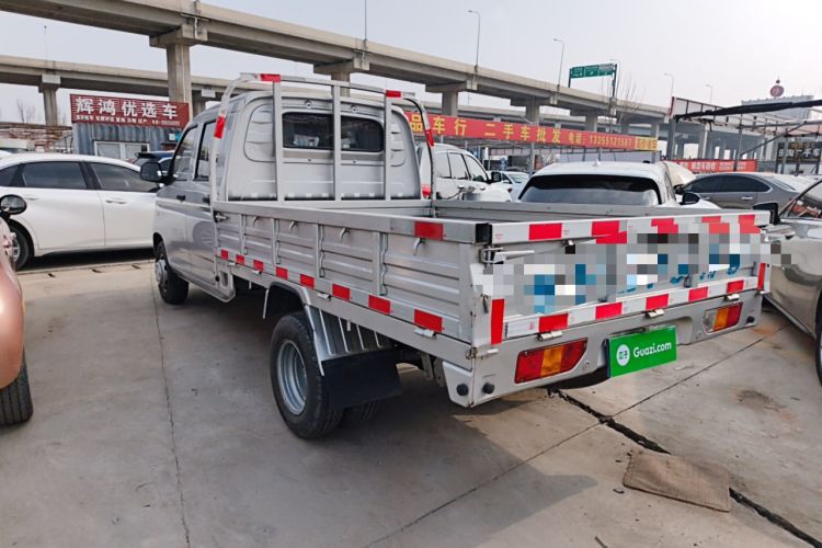 Used Wuling Rongguang New Truck 2021 1.8L Base Model Double-Cab with Dual Rear Wheels LJ479Q6 Rear Left 45 Deg