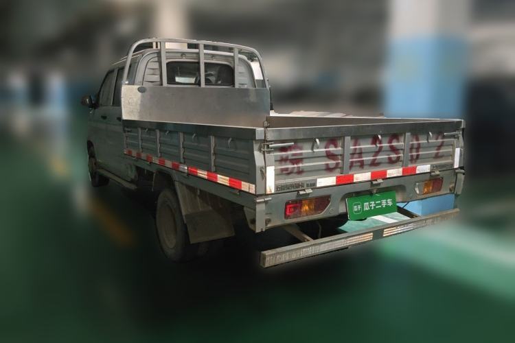 Used Wuling Rongguang New Truck 2021 1.8L Comfort-Grade Double-Cab Dual Rear Wheels LJ479Q6 Rear Left 45 Deg