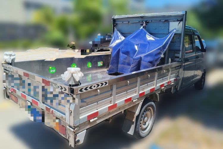 Used Wuling Rongguang New Truck 2021 1.8L Rural Version LV1 Extended Double-Cab LJ479Q6 Rear Right 45 Deg