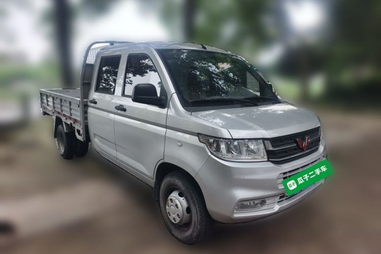 Used Wuling Rongguang New Truck 2023 2.0L Double-Cab with Dual Rear Wheels Comfort Version LJM20B Front Right 45 Deg