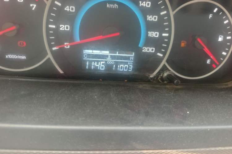 Used Wuling Rongguang New Truck 2023 1.5L Double-Cab Extended-Size Standard Version LAR Odometer Close Up