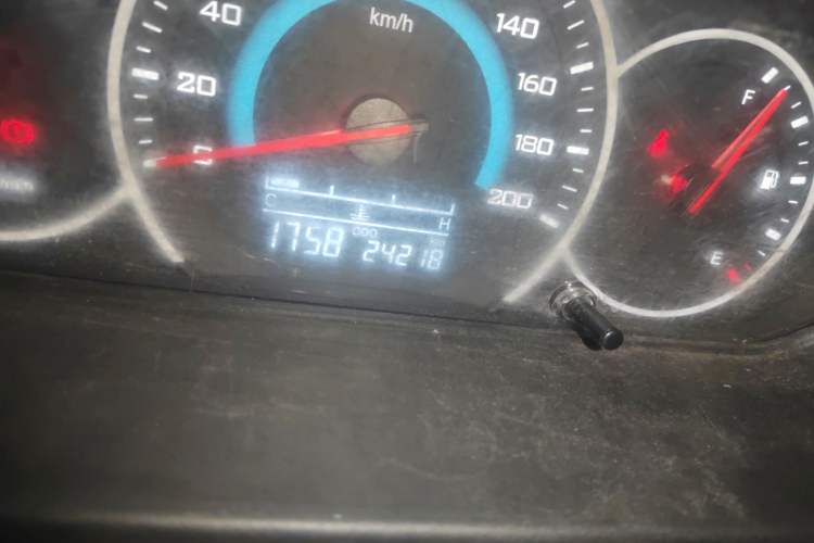 Used Wuling Rongguang New Truck 2023 1.5L Double-Cab Extended Version Base Model LAR Odometer Close Up