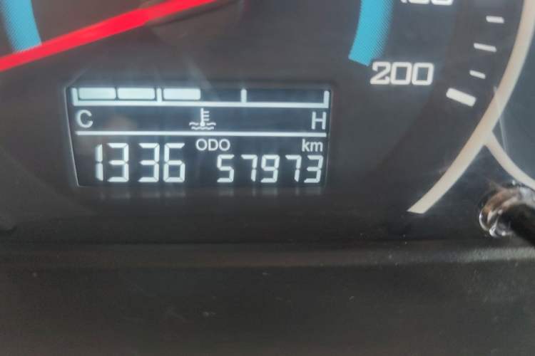 Used Wuling Rongguang New Truck 2023 1.5L Single-Row Base Version LAR Odometer Close Up