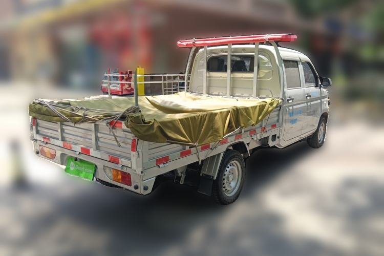 Used Wuling Rongguang New Truck 2023 2.0L Double-Cab Extended-Size Base Version LJM20B Rear Right 45 Deg