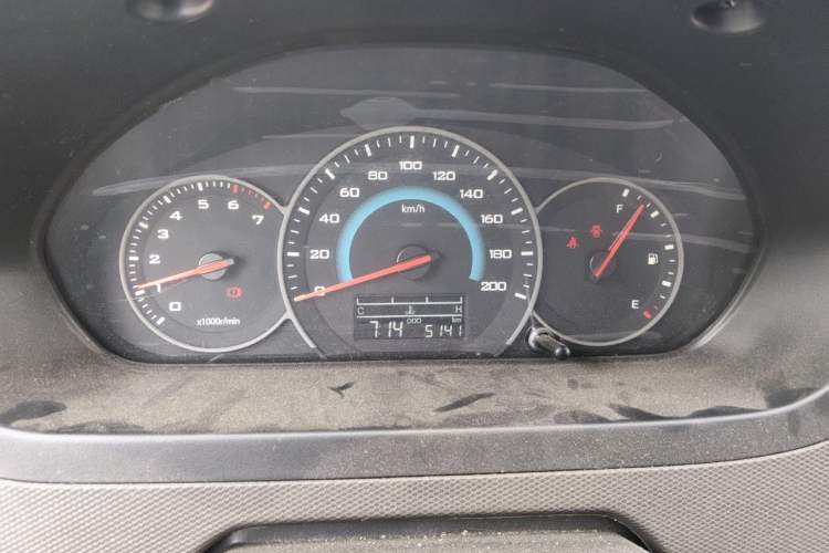 Used Wuling Rongguang New Truck 2024 2.0L Extra-Long Double-Cab Version with Dual Rear Wheels – Comfort Edition Instrument Cluster