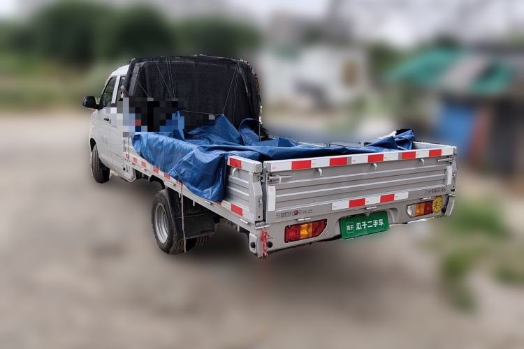 Used Wuling Rongguang New Truck 2024 2.0L Extra-Long Double-Cab Version with Dual Rear Wheels – Comfort Edition Rear Left 45 Deg
