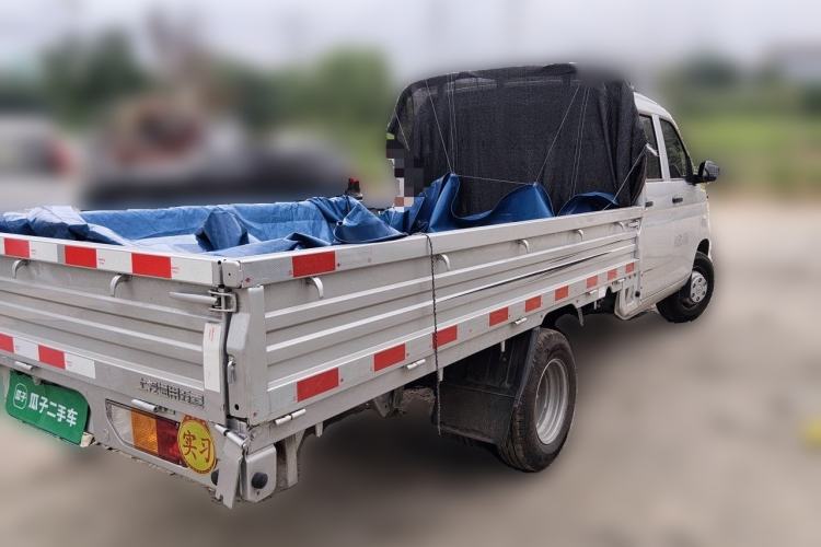 Used Wuling Rongguang New Truck 2024 2.0L Extra-Long Double-Cab Version with Dual Rear Wheels – Comfort Edition Rear Right 45 Deg