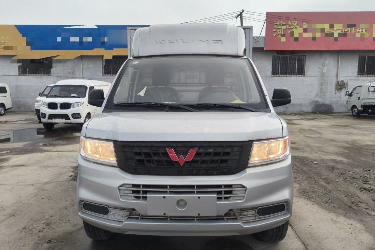 Used Wuling Rongguang New Truck EV 2023 Container Truck Single Row Single Layer Side-Opening Door Exterior 1