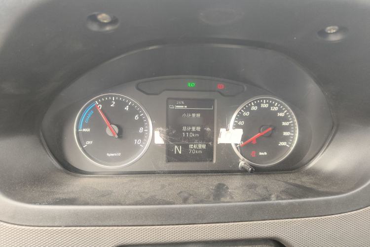 Used Wuling Rongguang New Truck EV 2023 Container Truck Single Row Single Layer Side-Opening Door Instrument Cluster