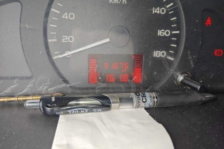Used Wuling Rongguang S 2021 1.2L Standard Edition Air-Conditioned 7-Seater LSI Odometer Close Up