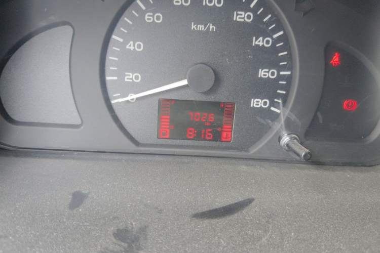 Used Wuling Rongguang S 2022 1.2L Basic Edition Enclosed-Window Vehicle 2 Seats LSI Odometer Close Up