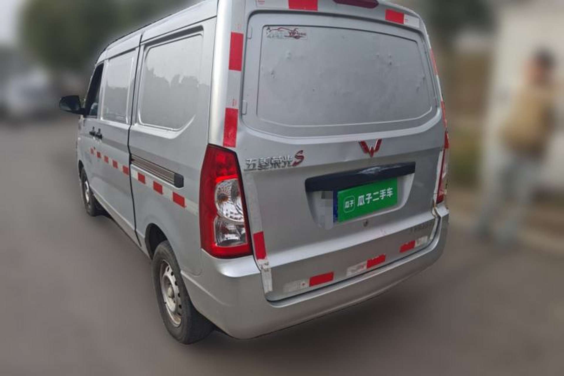 Used Wuling Rongguang S 2022 1.2L Standard Model Window-Sealed Car with Air Conditioning 2 Seats LSI Rear Left 45 Deg
