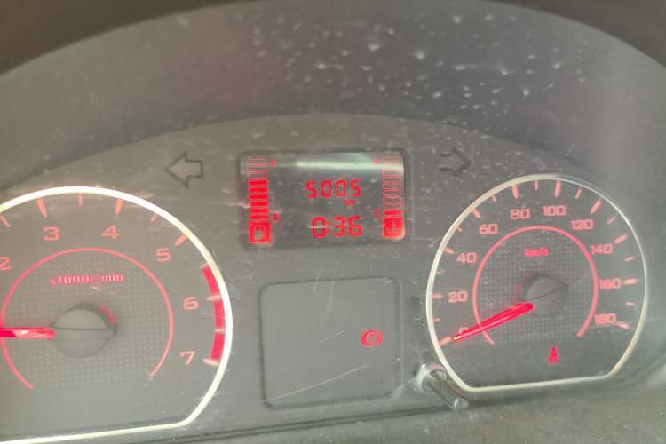 Used Wuling Rongguang S 2023 1.5L Basic Enclosed-Window Vehicle 2 Seats Odometer Close Up