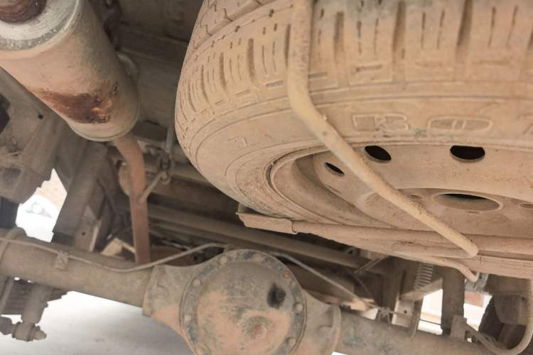 Used Wuling Rongguang Small Truck 2012 1.2L Double-Cab Basic Version LAQ Chassis Rear