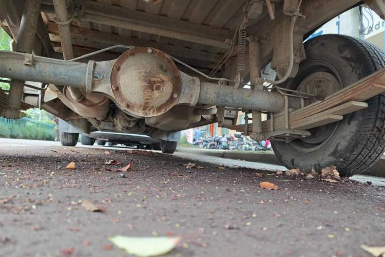 Used Wuling Rongguang Small Truck 2012 1.2L Double-Cab Basic Version LAQ Chassis Rear