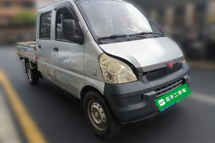 Used Wuling Rongguang Small Truck 2012 1.5L Double-Cab Basic Version L3C Front Right 45 Deg