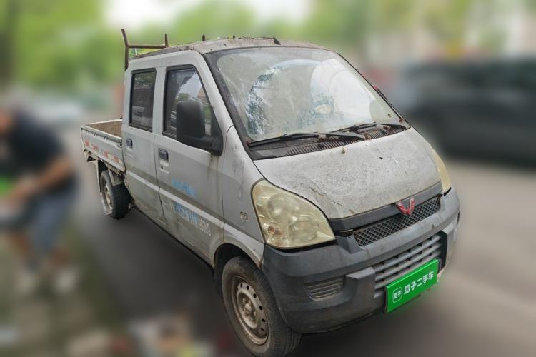 Used Wuling Rongguang Small Truck 2012 1.2L Double-Cab Basic Version LAQ Front Right 45 Deg