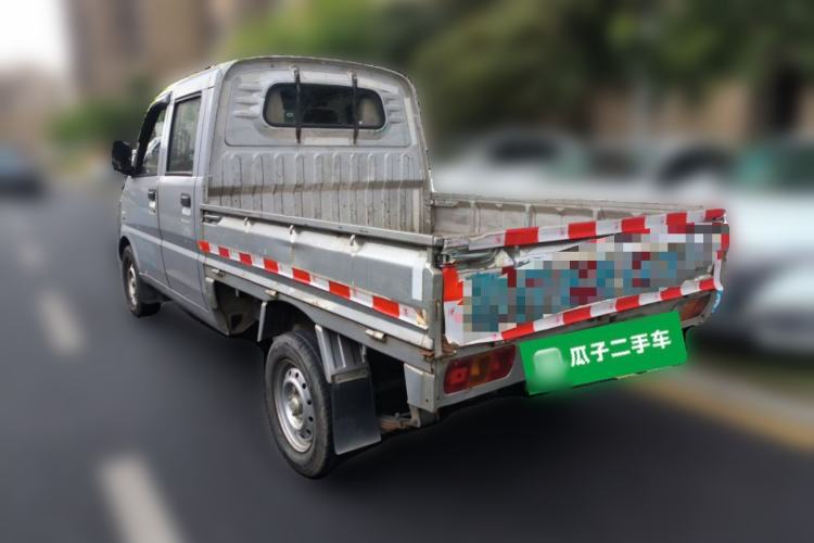 Used Wuling Rongguang Small Truck 2012 1.5L Double-Cab Basic Version L3C Rear Left 45 Deg