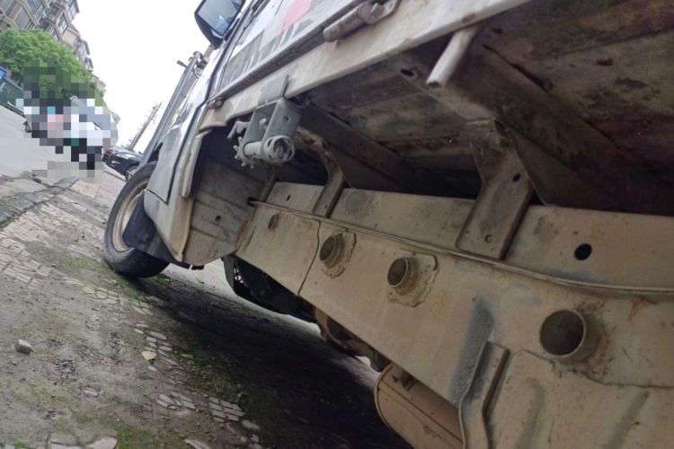 Used Wuling Rongguang Small Truck 2017 1.2L Single-Row Basic Model LSI Chassis Rear Left