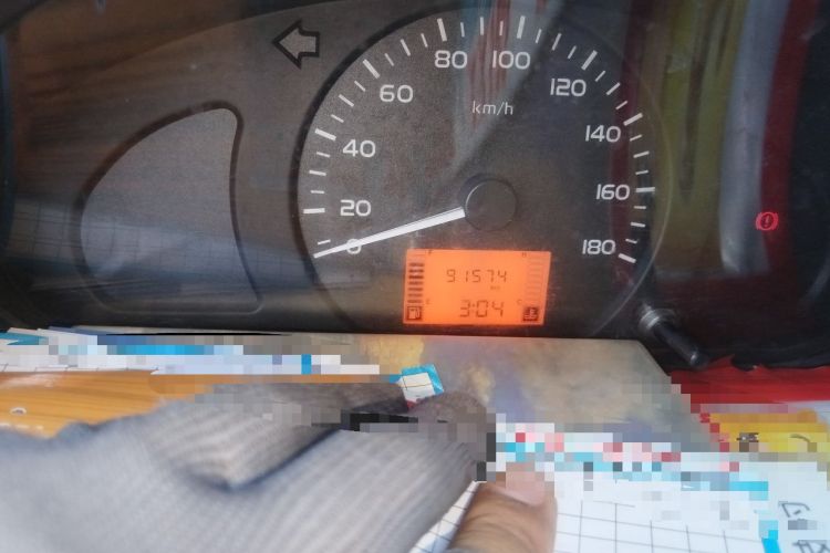 Used Wuling Rongguang Small Truck 2019 1.5L Base Single-Row Emission Standard VI L3C Odometer Close Up