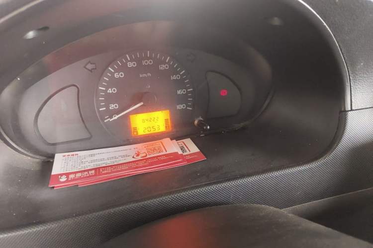 Used Wuling Rongguang Small Truck 2020 1.5L Base Version China VI Standard Single-Row L3C Odometer Close Up