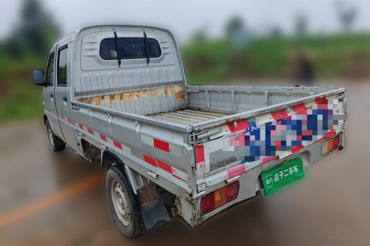 Used Wuling Rongguang Small Truck 2020 1.5L Base Version China VI Standard Double-Cab L3C Rear Left 45 Deg
