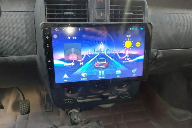 Used Wuling Rongguang Small Truck 2021 1.5L Base Version Double-Cab L3C Audio And AC Panel
