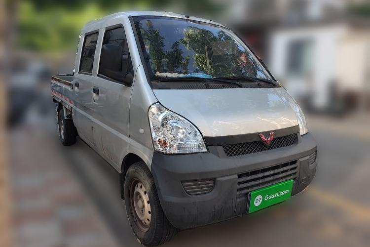 Used Wuling Rongguang Small Truck 2021 1.5L Base Version Double-Cab L3C Front Right 45 Deg