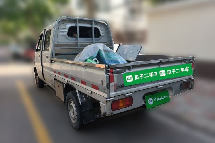 Used Wuling Rongguang Small Truck 2021 1.5L Base Version Double-Cab L3C Rear Left 45 Deg