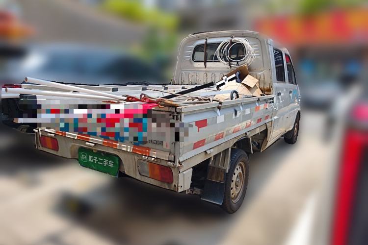 Used Wuling Rongguang Small Truck 2021 1.5L Standard Edition Air-Conditioned Double-Cab L3C Rear Right 45 Deg