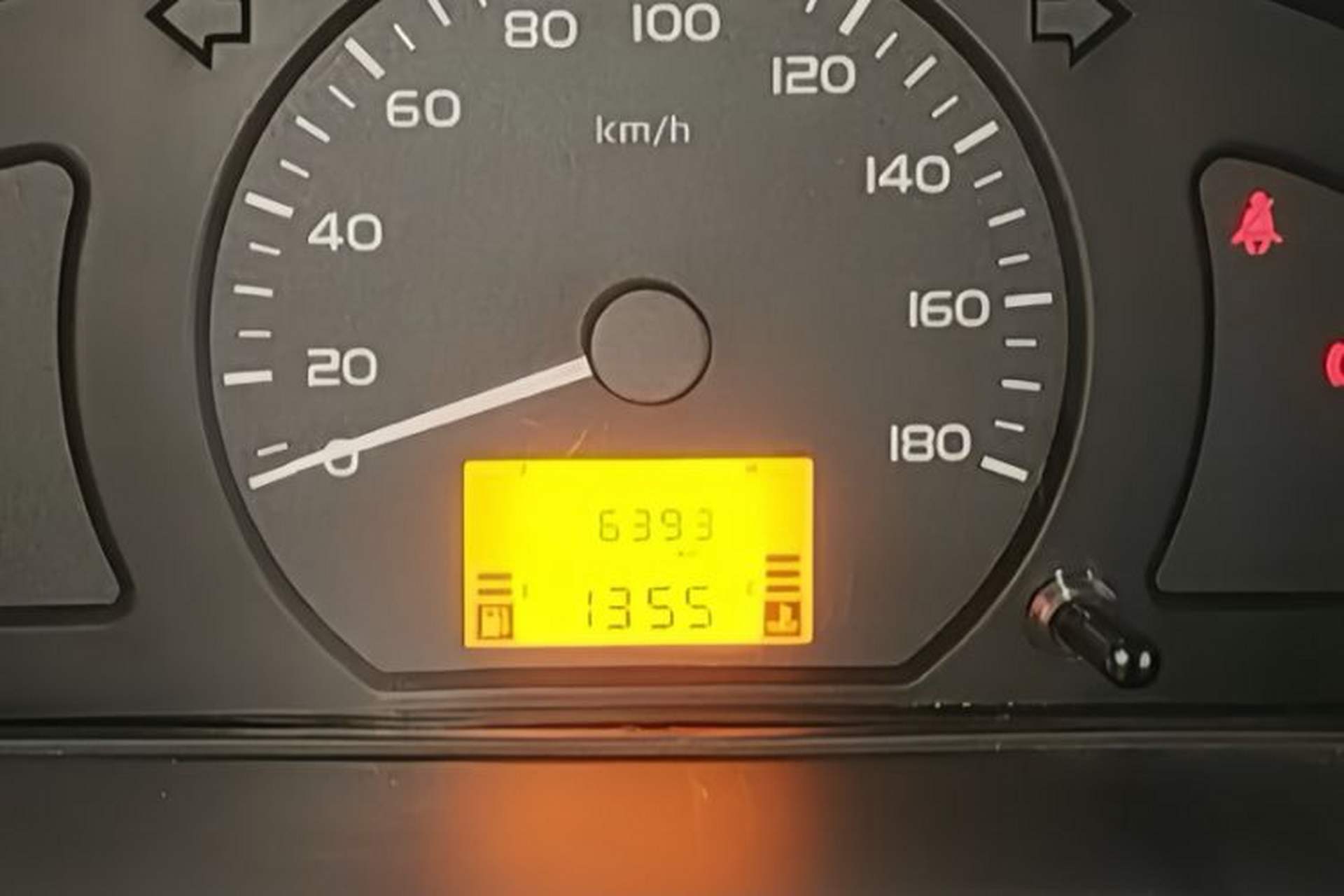 Used Wuling Rongguang Small Truck 2023 1.5L Double-Cab LAR Odometer Close Up