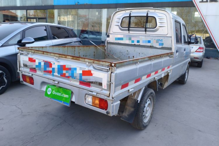 Used Wuling Rongguang Small Truck 2023 1.5L Double-Cab LAR Rear Right 45 Deg