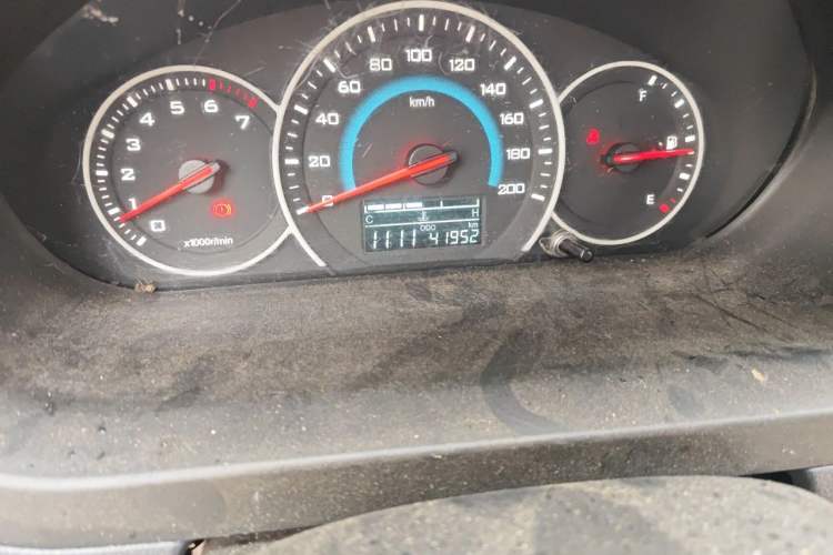 Used Wuling Rongguang V  Odometer Close Up